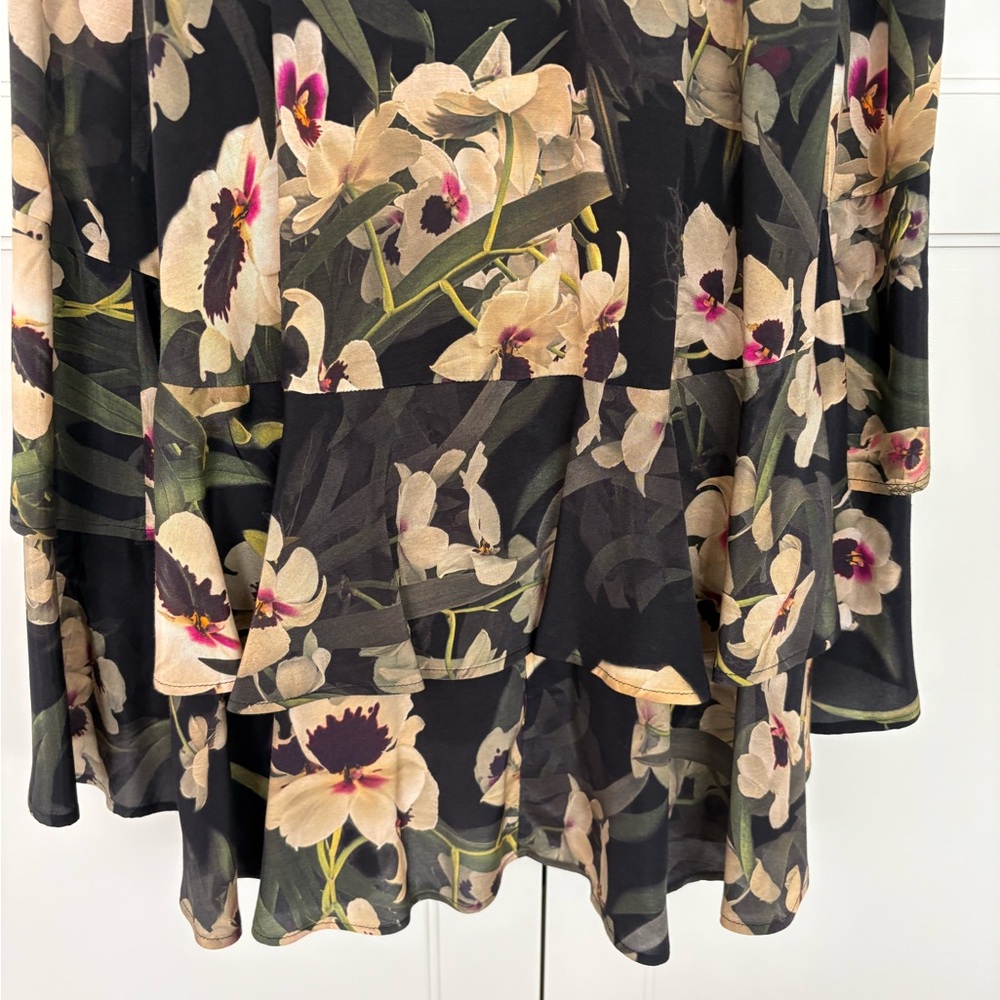 AllSaints Delana Francoise floral-print wrap maxi dress - Picture 5 of 8